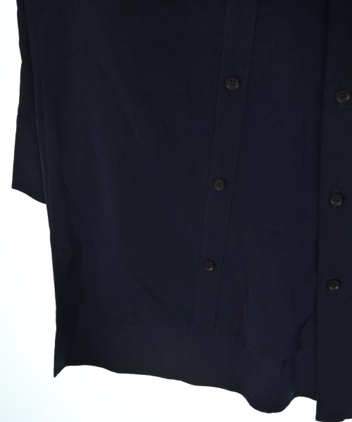 REGULATION Yohji Yamamoto（レギュレーションヨウジヤマモト）カジュアルシャツ 紺 サイズ:2(S位) レディース/2200716900184