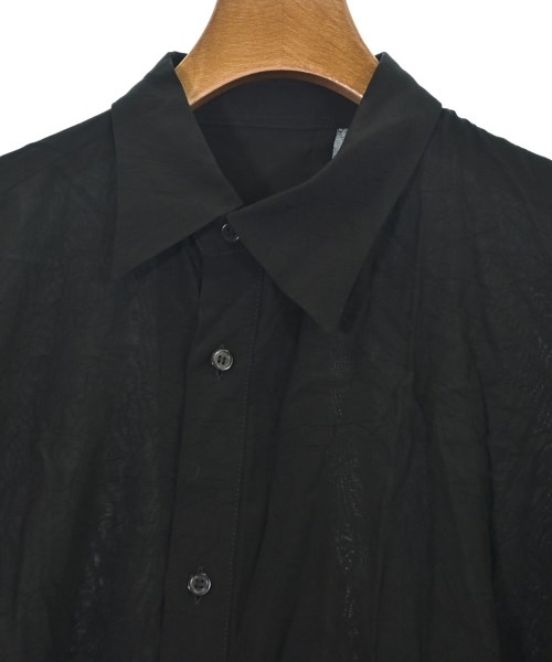 REGULATION Yohji Yamamoto（レギュレーションヨウジヤマモト）カジュアルシャツ 黒 サイズ:2(S位) レディース/2200716900191