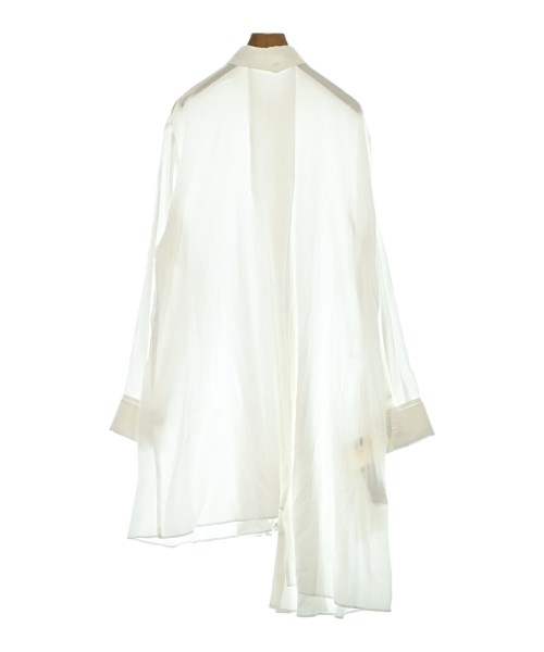 REGULATION Yohji Yamamoto（レギュレーションヨウジヤマモト）カジュアルシャツ 白 サイズ:2(S位) レディース/2200716900207