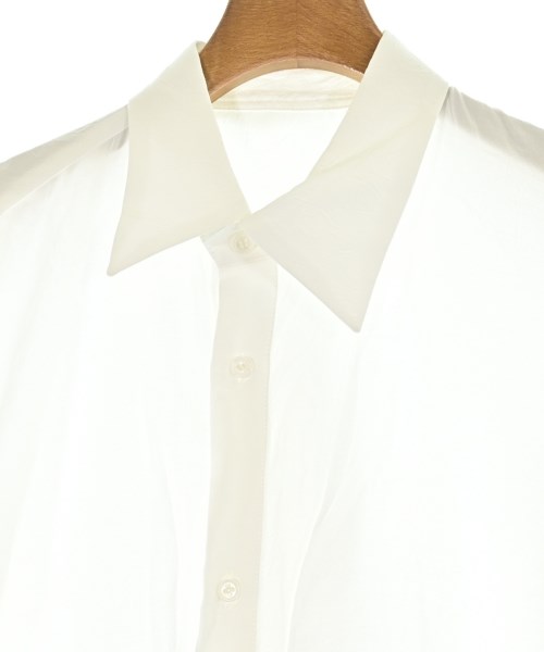REGULATION Yohji Yamamoto（レギュレーションヨウジヤマモト）カジュアルシャツ 白 サイズ:2(S位) レディース/2200716900207