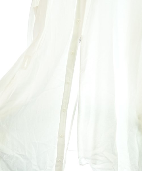 REGULATION Yohji Yamamoto（レギュレーションヨウジヤマモト）カジュアルシャツ 白 サイズ:2(S位) レディース/2200716900207