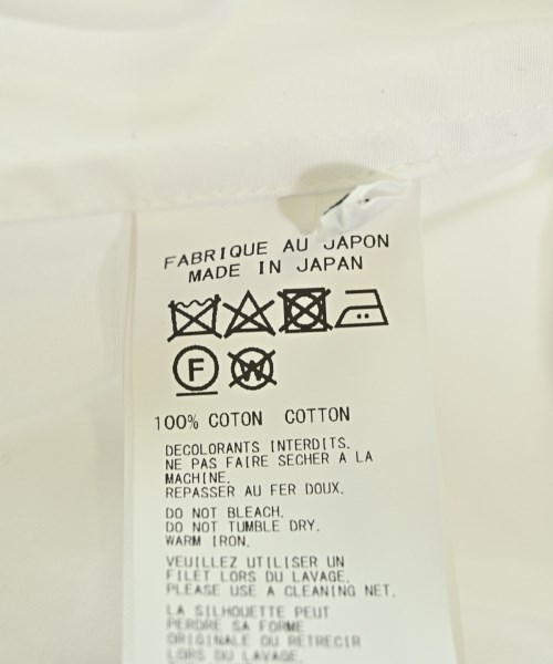 REGULATION Yohji Yamamoto（レギュレーションヨウジヤマモト）カジュアルシャツ 白 サイズ:2(S位) レディース/2200716900214
