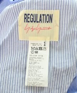 REGULATION Yohji Yamamoto（レギュレーションヨウジヤマモト）カジュアルシャツ 青 サイズ:1(XS位) レディース/2200716900221