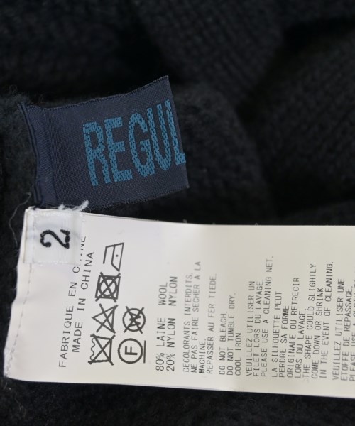 REGULATION Yohji Yamamoto（レギュレーションヨウジヤマモト）ニット・セーター 黒 サイズ:2(S位) レディース/2200724609031