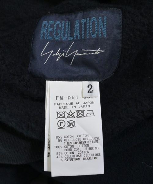 REGULATION Yohji Yamamoto（レギュレーションヨウジヤマモト）ワンピース 黒 サイズ:2(S位) レディース/2200724609048