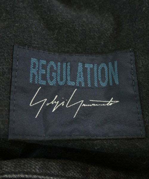 REGULATION Yohji Yamamoto（レギュレーションヨウジヤマモト）クロップドパンツ 黒 サイズ:1(XS位) レディース/2200721285016