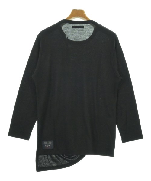 REGULATION Yohji Yamamoto（レギュレーションヨウジヤマモト）ニット・セーター 黒 サイズ:1(XS位) メンズ/2200727074027