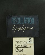 REGULATION Yohji Yamamoto（レギュレーションヨウジヤマモト）モッズコート 黒 サイズ:2(S位) メンズ/2200727270016