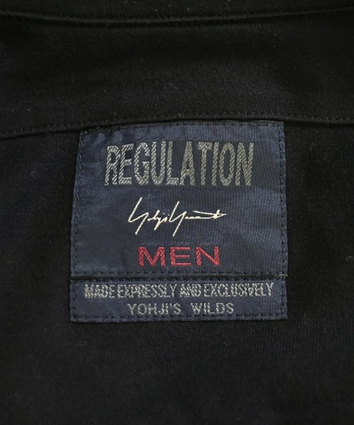 REGULATION Yohji Yamamoto（レギュレーションヨウジヤマモト）カジュアルジャケット 黒 サイズ:1(XS位) メンズ/2200728070035