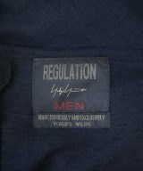 REGULATION Yohji Yamamoto（レギュレーションヨウジヤマモト）Tシャツ・カットソー 紺 サイズ:4(L位) メンズ/2200728373020