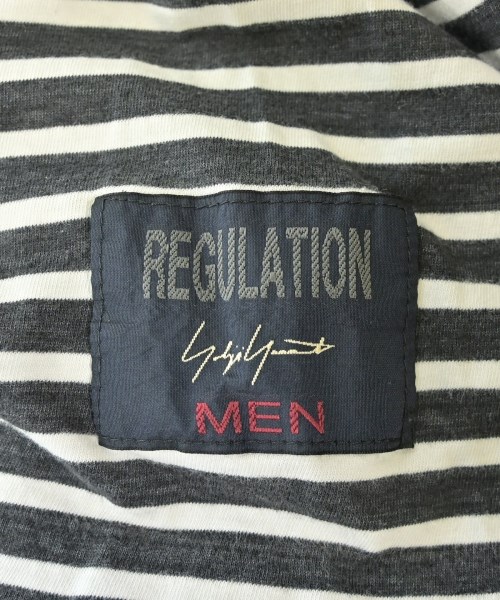 REGULATION Yohji Yamamoto（レギュレーションヨウジヤマモト）Tシャツ・カットソー グレー サイズ:3(M位) メンズ/2200728373037