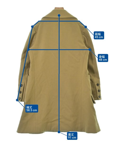 REGULATION Yohji Yamamoto（レギュレーションヨウジヤマモト）その他 ベージュ サイズ:2(S位) レディース/2200681319028