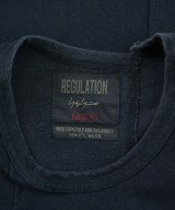 REGULATION Yohji Yamamoto（レギュレーションヨウジヤマモト）Tシャツ・カットソー 紺 サイズ:3(M位) メンズ/2200686133155