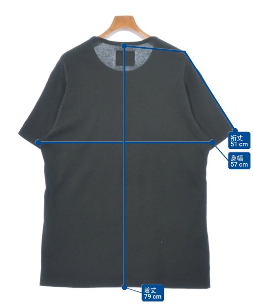REGULATION Yohji Yamamoto（レギュレーションヨウジヤマモト）Tシャツ・カットソー 黒 サイズ:3(M位) メンズ/2200689492037
