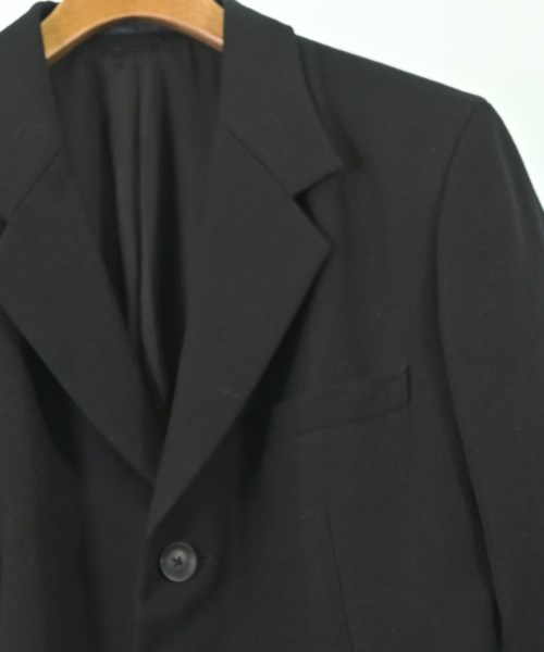 REGULATION Yohji Yamamoto（レギュレーションヨウジヤマモト）チェスターコート 黒 サイズ:1(XS位) メンズ/2200690406030