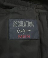 REGULATION Yohji Yamamoto（レギュレーションヨウジヤマモト）チェスターコート 黒 サイズ:1(XS位) メンズ/2200690406030