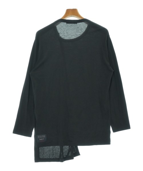 REGULATION Yohji Yamamoto（レギュレーションヨウジヤマモト）Tシャツ・カットソー 黒 サイズ:1(XS位) メンズ/2200690406160