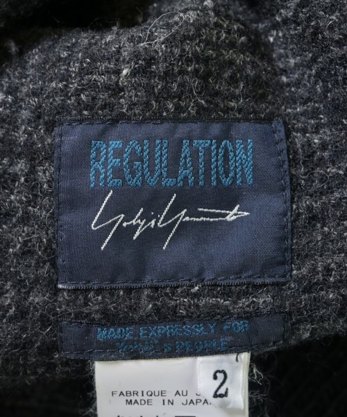 REGULATION Yohji Yamamoto（レギュレーションヨウジヤマモト）ベスト グレー サイズ:2(S位) レディース/2200686665045