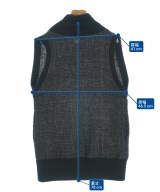 REGULATION Yohji Yamamoto（レギュレーションヨウジヤマモト）ベスト グレー サイズ:2(S位) レディース/2200686665045