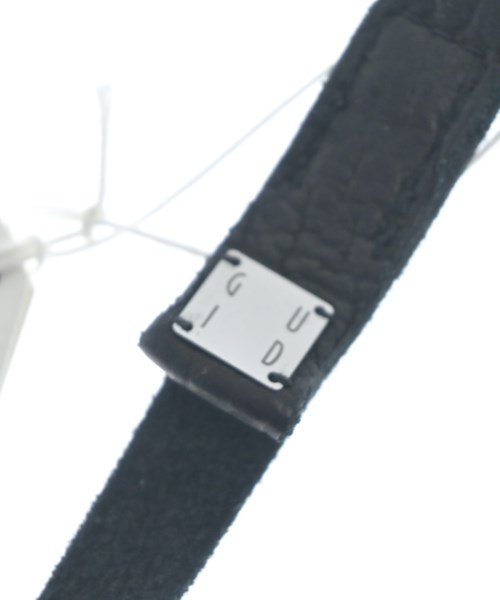 GUIDI（グイディ）ベルト 黒 サイズ:- メンズ/2200628607188