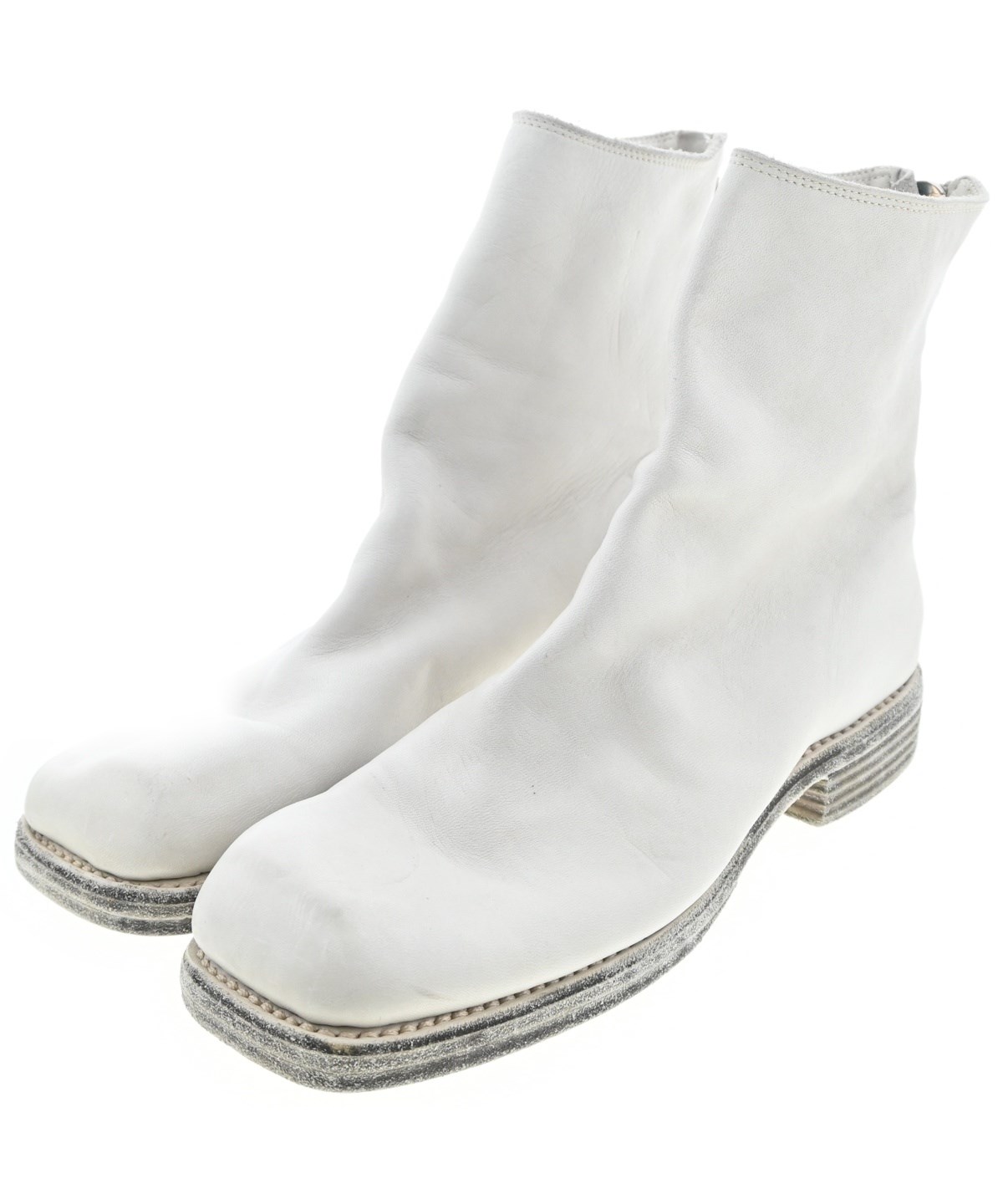 GUIDI（グイディ）ブーツ 白 サイズ:EU42(27cm位) メンズ