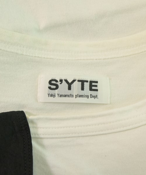 s'yte（サイト）Tシャツ・カットソー 白 サイズ:3(L位) メンズ/2200642833228