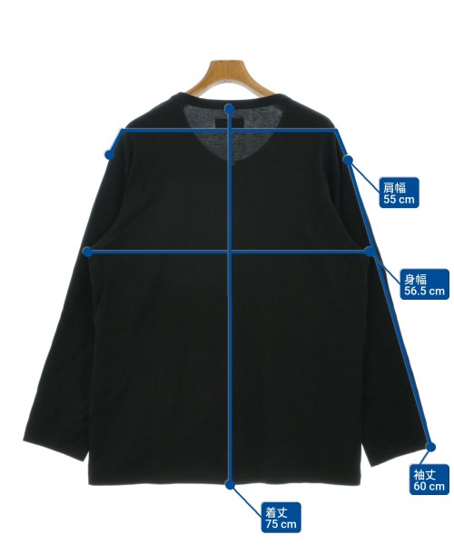 s'yte（サイト）Tシャツ・カットソー 黒 サイズ:3(L位) メンズ/2200632049073