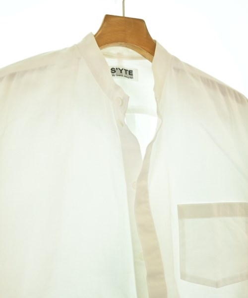 s'yte（サイト）カジュアルシャツ 白 サイズ:4(XL位) メンズ/2200644277068