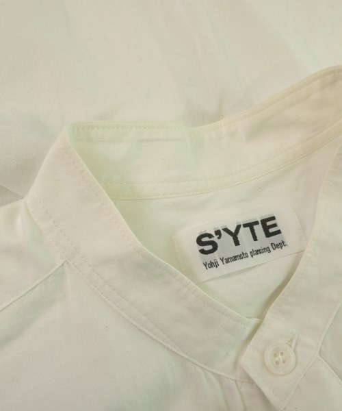 s'yte（サイト）カジュアルシャツ 白 サイズ:4(XL位) メンズ/2200644277068