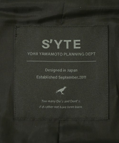 s'yte（サイト）カジュアルジャケット 黒 サイズ:3(M位) メンズ/2200644865012