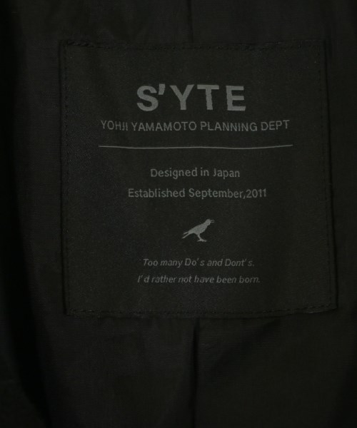 s'yte（サイト）その他 黒 サイズ:4(XL位) メンズ/2200622261027
