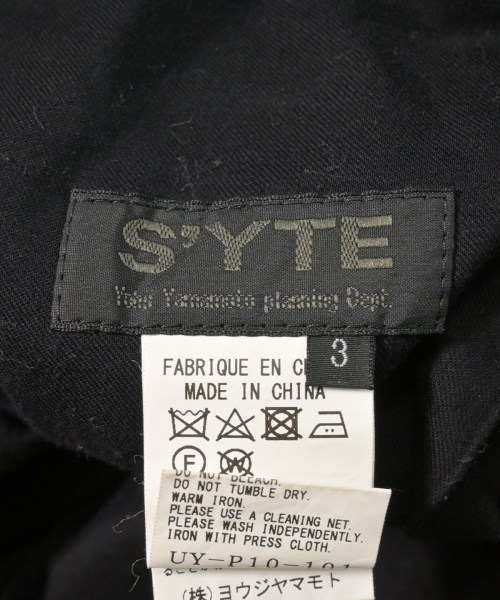 s'yte（サイト）その他 黒 サイズ:3(L位) メンズ/2200623798041