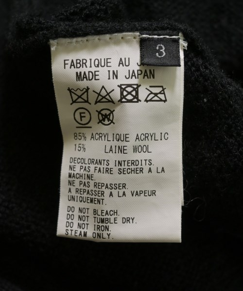 s'yte（サイト）カーディガン 黒 サイズ:3(L位) メンズ/2200625774012