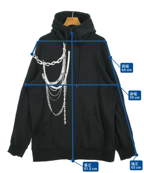 s'yte（サイト）パーカー 黒 サイズ:4(L位) メンズ/2200615988047