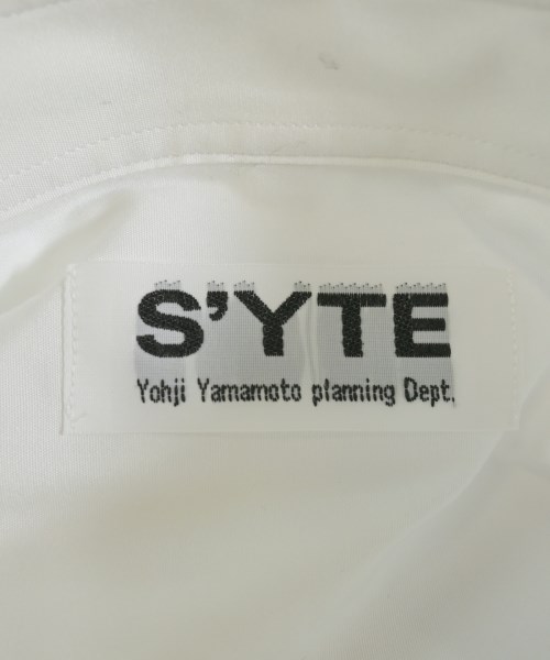 s'yte（サイト）カジュアルシャツ 白 サイズ:4(L位) メンズ/2200633834319