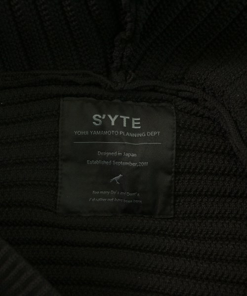 s'yte（サイト）ニット・セーター 黒 サイズ:3(L位) メンズ/2200634140082