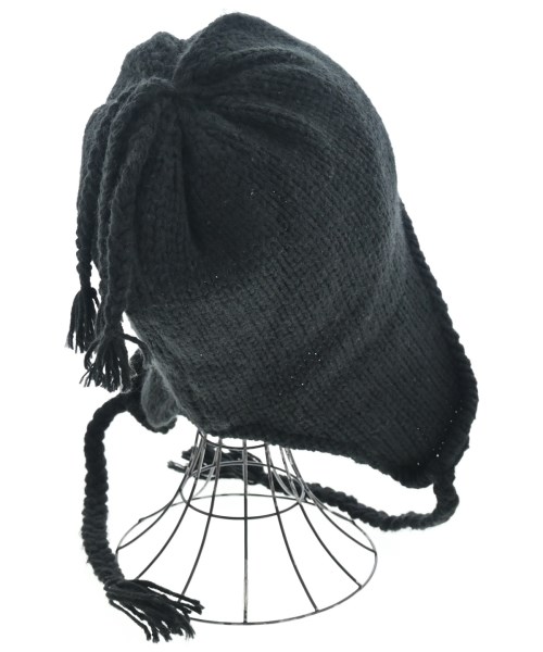 s'yte（サイト）ニットキャップ・ビーニー 黒 サイズ:- レディース/2200634322051