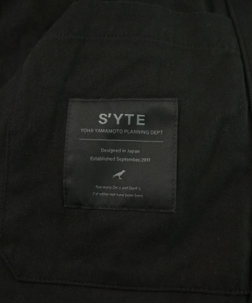s'yte（サイト）カジュアルジャケット 黒 サイズ:3(L位) メンズ/2200621267037