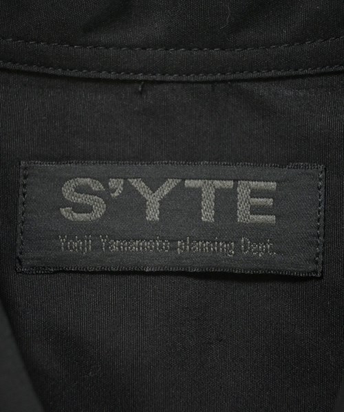 s'yte（サイト）カジュアルシャツ 黒 サイズ:3(L位) メンズ/2200606165181