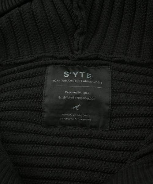 s'yte（サイト）ニット・セーター 黒 サイズ:3(L位) メンズ/2200672497018