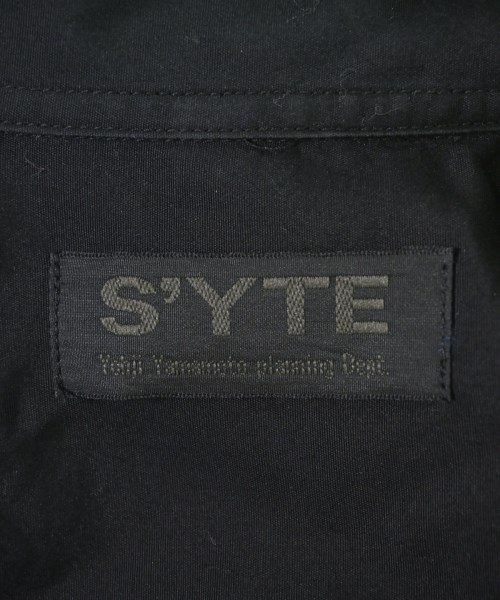 s'yte（サイト）カジュアルシャツ 黒 サイズ:4(XL位) メンズ/2200674731011