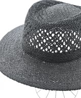 s'yte（サイト）ストローハット 黒 サイズ:- メンズ/2200674731042