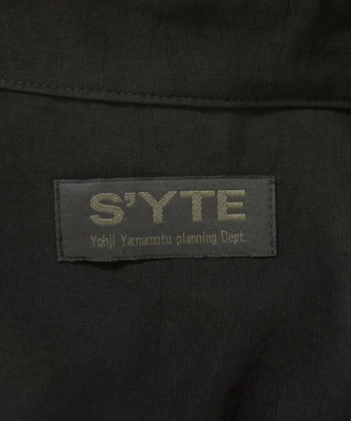 s'yte（サイト）カジュアルシャツ 黒 サイズ:3(L位) メンズ/2200675189057