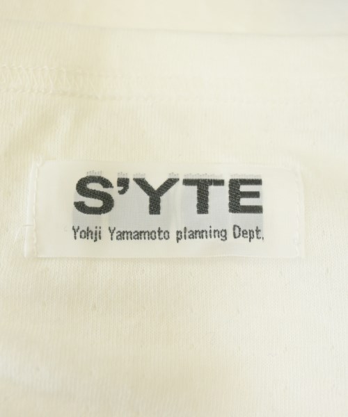 s'yte（サイト）Tシャツ・カットソー 白 サイズ:3(M位) メンズ/2200673799043