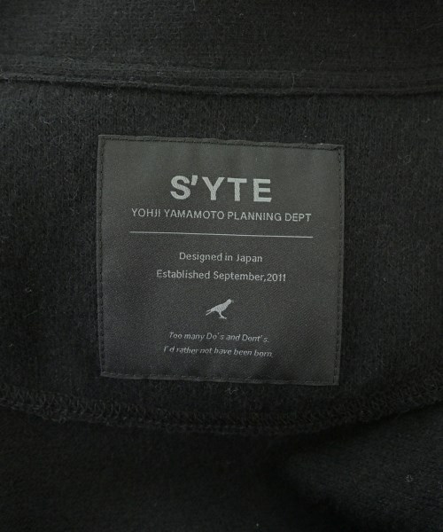 s'yte（サイト）その他 黒 サイズ:3(L位) メンズ/2200670814077