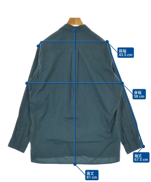 s'yte（サイト）カジュアルシャツ 緑 サイズ:3(L位) メンズ/2200677630151