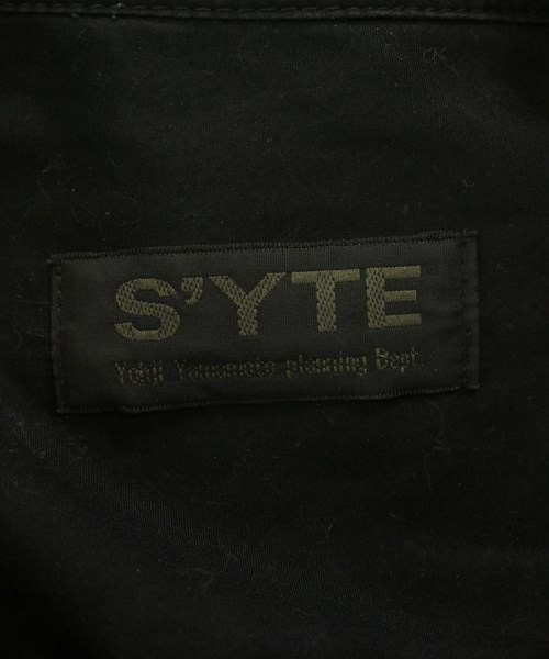 s'yte（サイト）カジュアルシャツ 黒 サイズ:4(XL位) メンズ/2200679179023