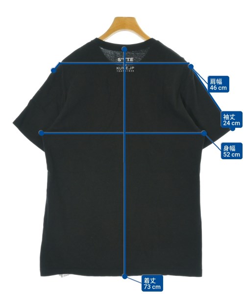 s'yte（サイト）Tシャツ・カットソー 黒 サイズ:3(L位) メンズ/2200679307037