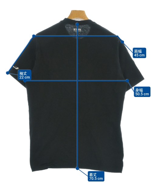 s'yte（サイト）Tシャツ・カットソー 黒 サイズ:3(M位) メンズ/2200694849048
