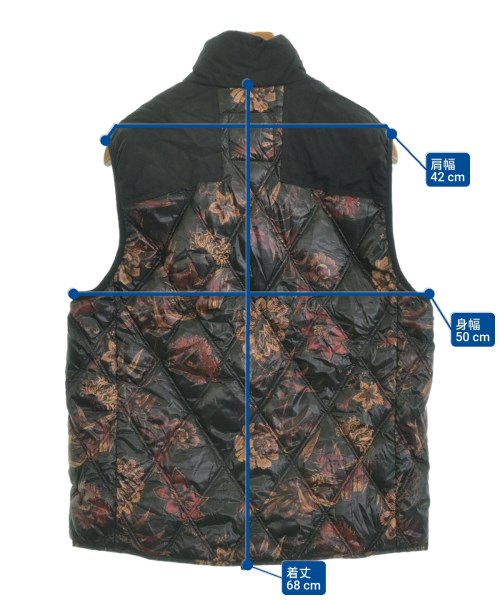 s'yte（サイト）ダウンジャケット/ダウンベスト 黒 サイズ:3(L位) メンズ/2200654888179